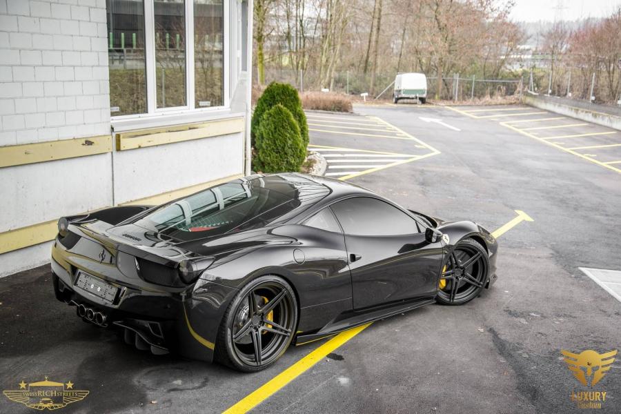  Ferrari 458 Italia Murdered Out by Luxury Customs 2014 года  (фото 2 из 23)